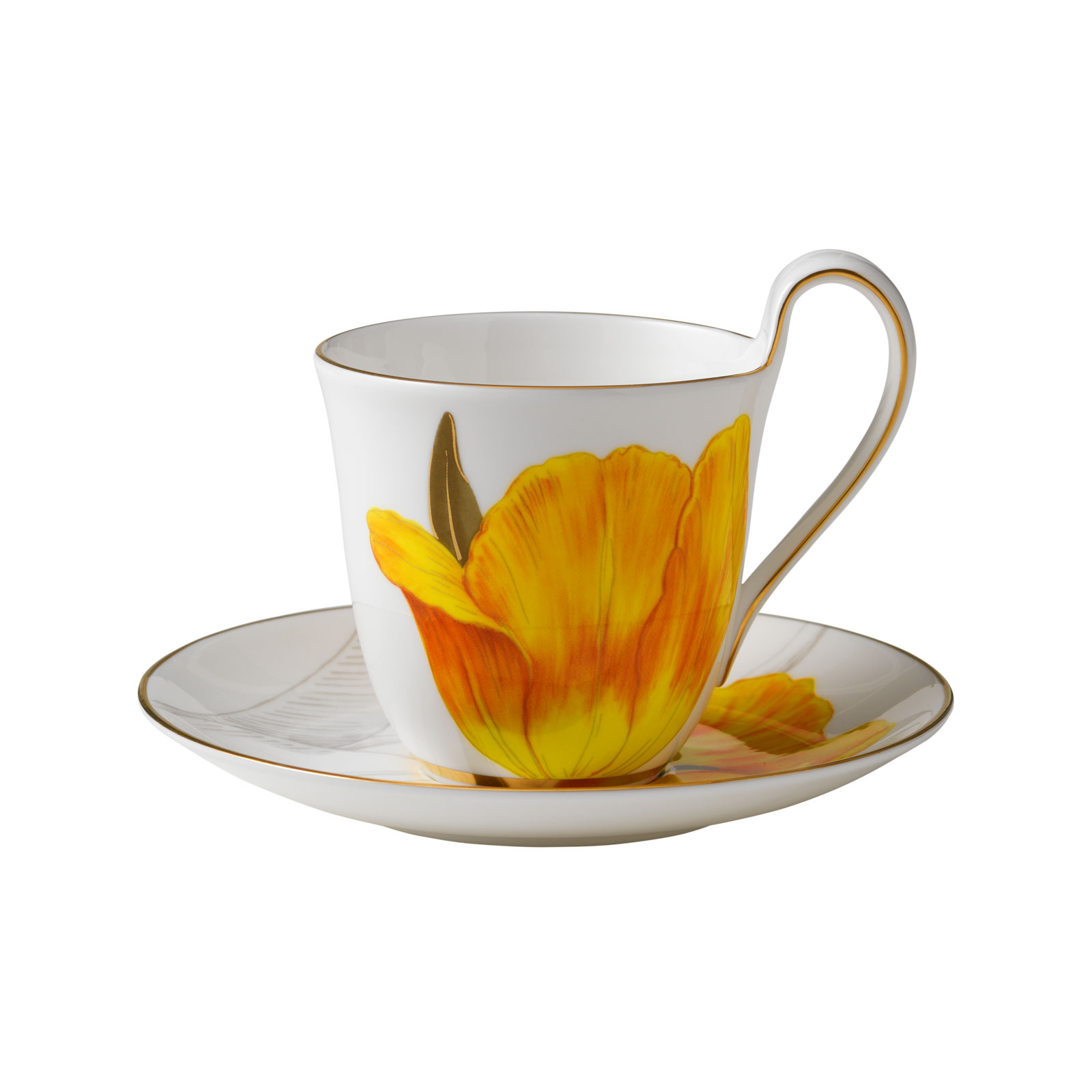 Royal Copenhagen Flora Kaffeetasse mit Untertasse Tulpe 2667092