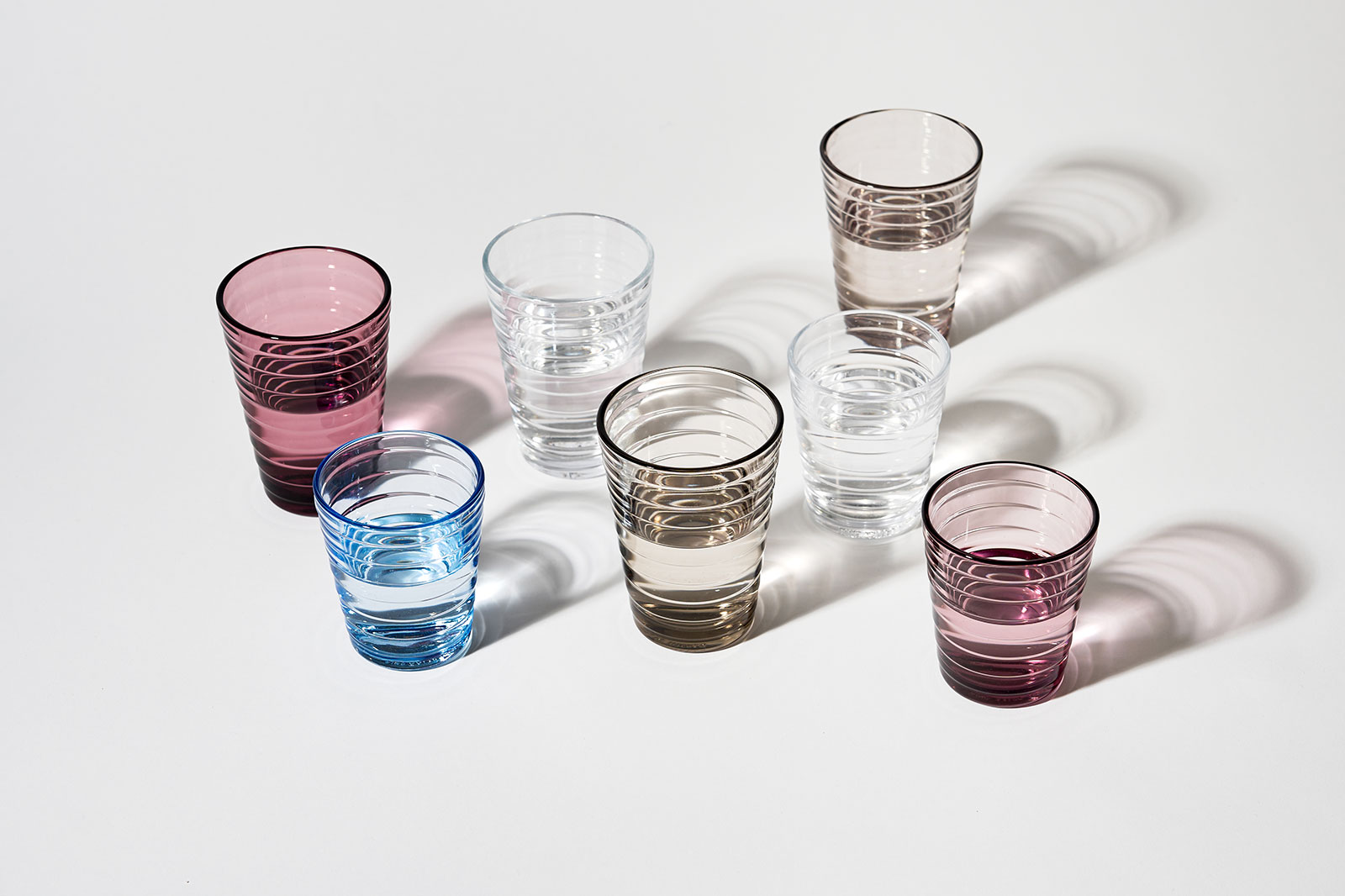 iittala Aino Aalto Glas 0,22ltr. grey/grau