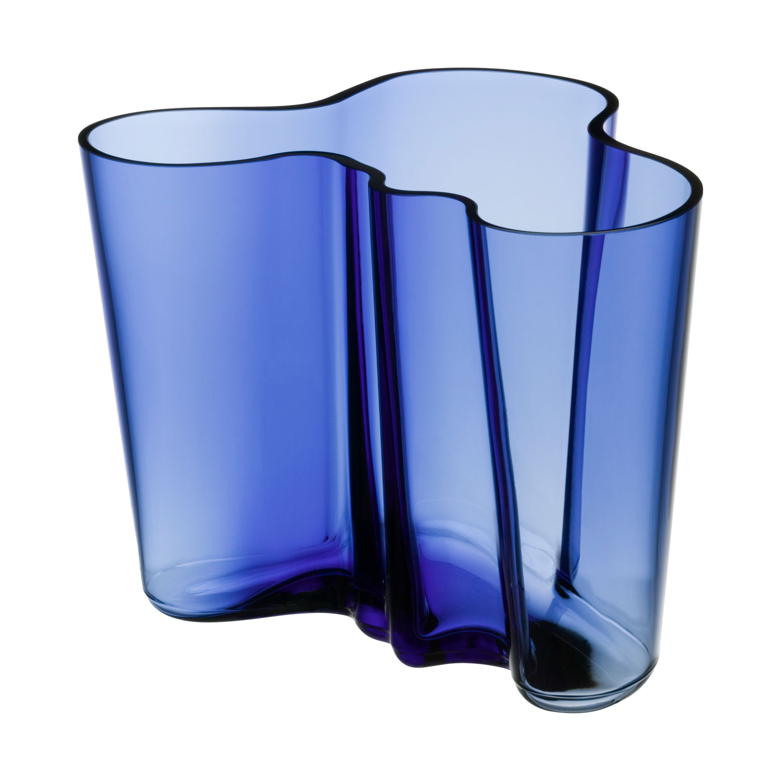 iittala Alvar Aalto Vase 16cm ultramarine blue