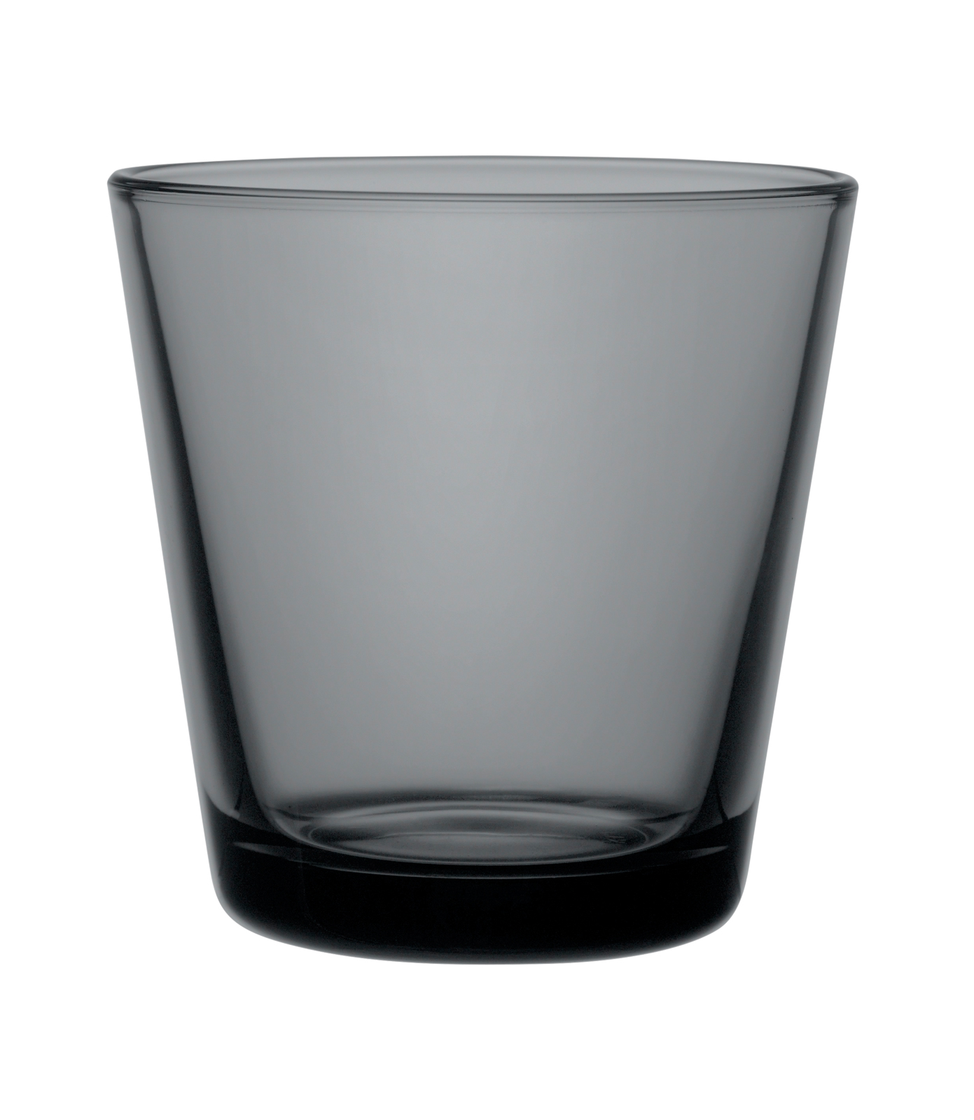 iittala Kartio Glas 0,21ltr. dark grey/dunkelgrau