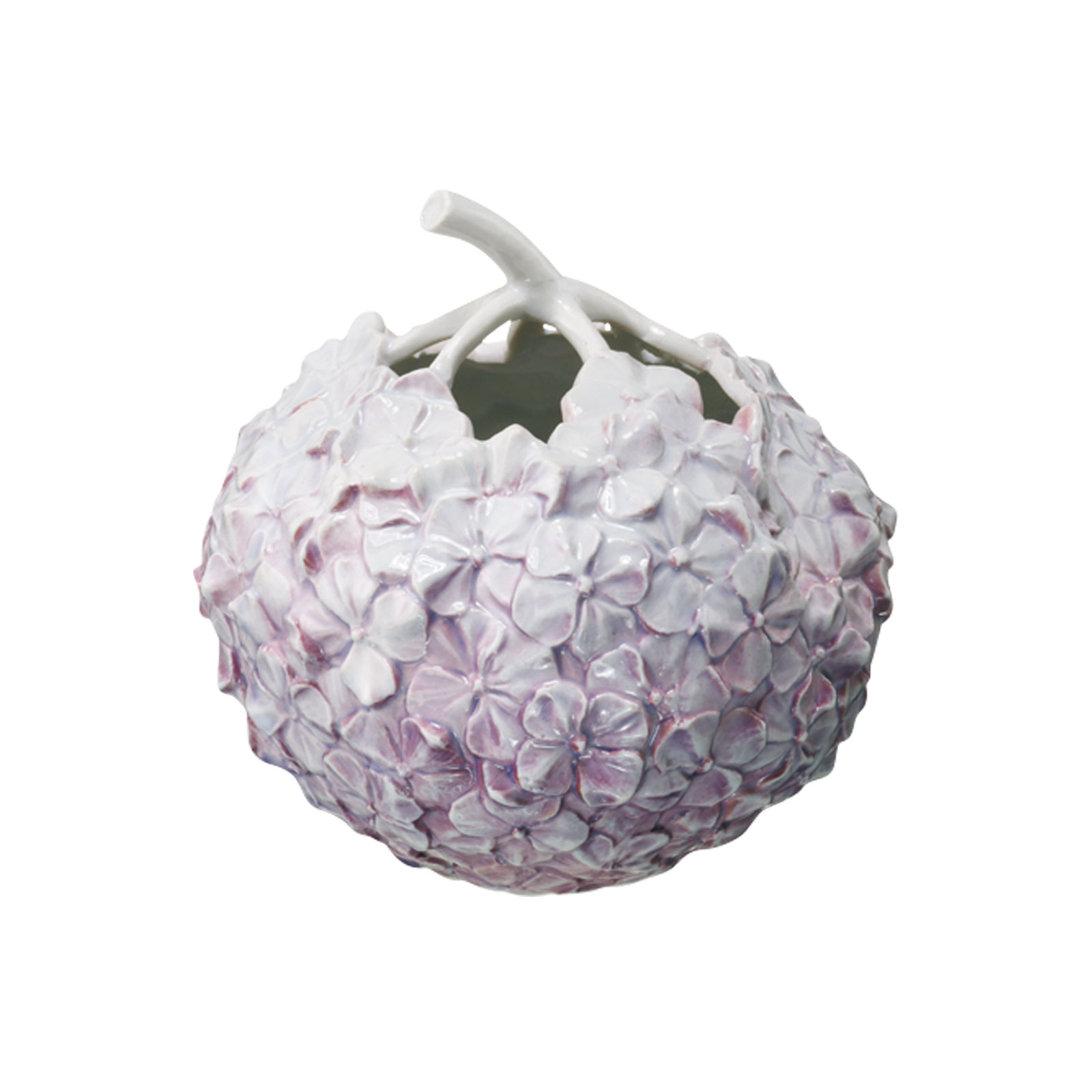 Royal Copenhagen Hortensien Vase violett