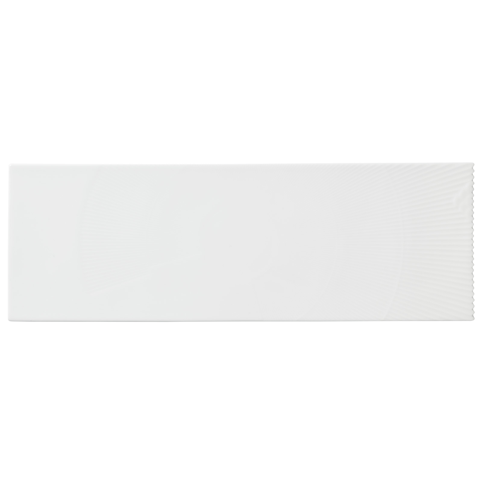Royal Copenhagen Elements Weiß Platte rechteckig 36cm
