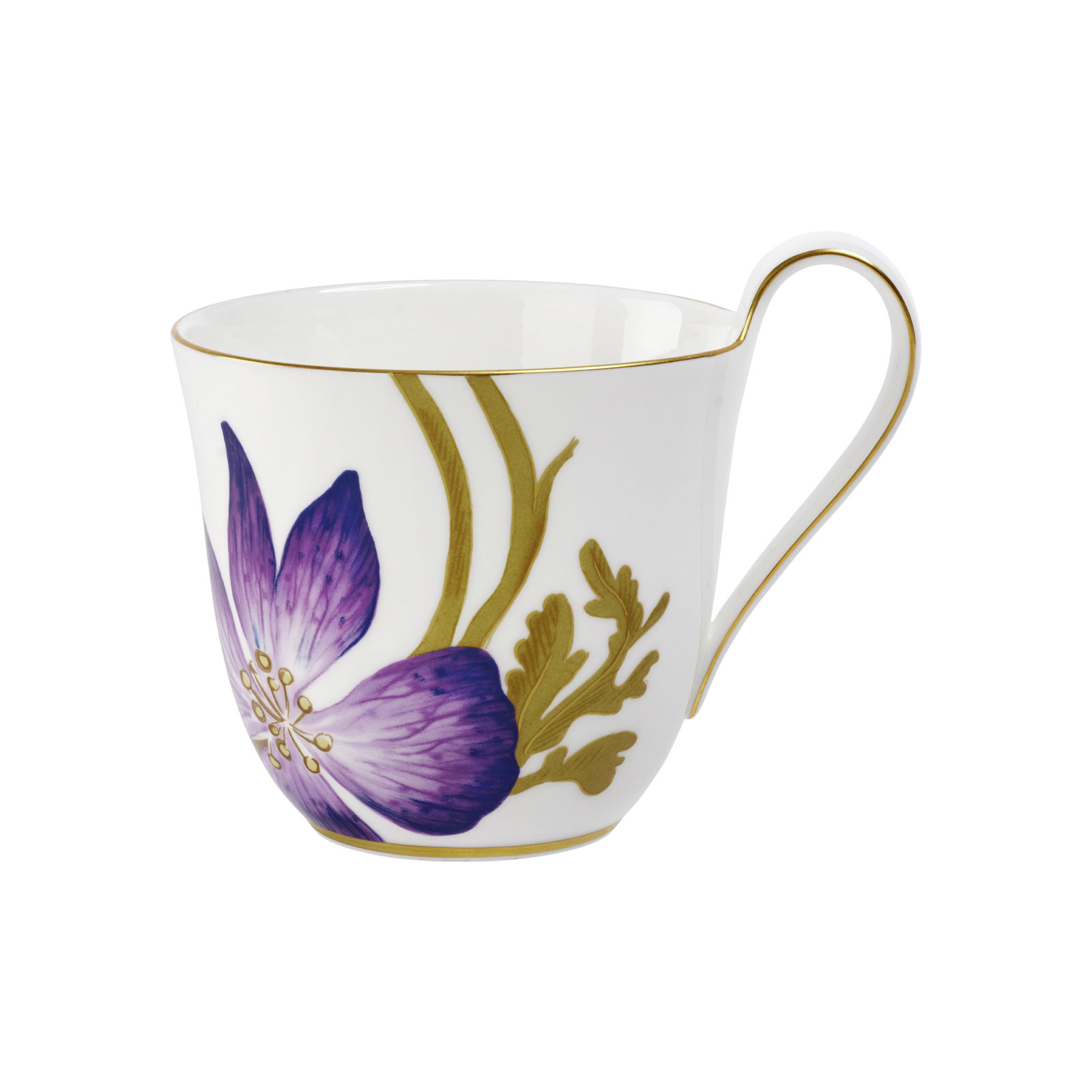 Royal Copenhagen Flora Hochhenkeltasse 0,33ltr. Stiefmütterchen